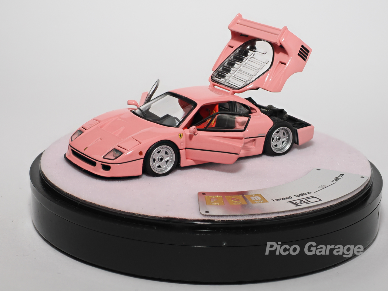 PGM 1/64 フェラーリF40_フロント オープン